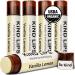 Kind Lips Vanilla Lemon Organic Lip Balm Natural Moisturizing Lip Care 5 Pack Vanilla Lemon 1 Count (Pack of 5)