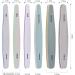 SetSail Gray Nail Files - Double Sided Emery Boards for Natural and Acrylic Nails - 6 Pack Fingernail Files for Women and Girls - Buy Online on GoSupps.com