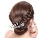 PAGOW 2PCS Purple Rhinestone Leaf Hair Comb Clips for Wedding Accessories - Women, Girls, Bride, Bridesmaid | Crystal Headpiece (4.73 x 2.76 inch) - Buy Online on GoSupps.com