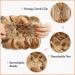 Sofeiyan Messy Bun Hair Piece Wavy Curly Extensions Drawstring Chignon Clip in Hairpiece - Pale Golden Blonde/AuBurn Mix - Buy Online on GoSupps.com