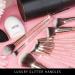 Nir Beauty 15-Part Vegan Make-Up Brush Set | Award-Winning Professional Brushes with Case Sponge Cleaner & Gift Box | Luxury Rose Gold - Buy Online on GoSupps.com