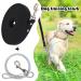 Waterproof Dog Drag Line: Chew-Proof Tie-Out Leash 3-30m | Robust Training Line for All Dog Sizes (15m Black) - Buy Online on GoSupps.com