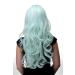 Buy WIG Me Up 285 T5507 - Women's Light Green Wig with Strong Curls & Smooth Pony | 65 cm Cosplay Hair - Buy Online on GoSupps.com