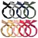 9 Pack Solid Color Twist Bow Headbands for Women Girls - AUEAR Rabbit Ear Bow Head Wraps Hair Accessories - Buy Online on GoSupps.com