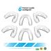The ConfiDental - Pack of 6 Moldable Mouth Guard for Teeth Grinding Clenching Bruxism  Sport Athletic  Whitening Tray - Buy Online on GoSupps.com