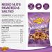 Snaxs Roasted Salted Mixed Nuts 12 x 40g - Almonds Brazil Nuts Cashews Peanuts and Hazelnuts Nuts Snacks - Healthy Kosher Nuts with Fibre Protein and Minerals - Ideal for Snacking - Buy Online on GoSupps.com