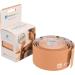 StrengthTape Kinesiology Tape 5 Meter Uncut roll Supports Injuries During Recovery Tan Uncut - Buy Online on GoSupps.com
