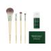 EcoTools Limited Edition Merry Must-Haves Kit Face & Eyeshadow Makeup Brushes Brush Shampoo & Cleanser Blotting Papers for Matte Makeup Eco-Friendly 6 Piece Gift Set