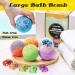 Kids Bath Bombs Set - 6pc Extra Large Organic Fizzy Bath Bombs with Toy Car Surprise - Handmade with Natural Oils for Boys and Girls - Fun Birthday Gift Idea - Buy Online on GoSupps.com