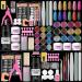Acrylic Nail Kit with Everything for Beginners Professional Nails Kit Acrylic Set 12pc Glitter Decoration Powder Nail Tips Nail Art Rhinestones Manicure Complete Nail Kit Gifts for Women