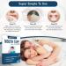 Hiett Mouth Tape for Sleeping 120 Pcs - Gentle Sleep Strips for Nasal Breathing | Improve Night Sleep with Advanced Mouth Tape - Buy Online on GoSupps.com