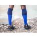 Compressport R2V2 Compression Calf Bandage - Ultra-Light Muscle Protection for Running Cycling Trail & Triathlon - Blue 34-38 - Buy Online on GoSupps.com