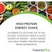 NaturesPlus Energy Shake - 1.7 lb - 16 Grams of Plant-Based Protein Per Serving - Contains Digestion-Supporting Enzymes - No Added Sugar - Non-GMO Vegetarian Gluten Free - 28 Servings Unflavored 1.7 Pound - Buy Online on GoSupps.com