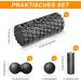 Fascia Roll Set - 3D Textured Massage Roller & Ball for Back Legs & Feet - Enhance Recovery & Flexibility - Buy Online on GoSupps.com