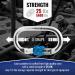 25kn Heavy Duty Steel Locking Carabiner - UIAA/CE Certified Rock Climbing Gear - Large Oval Carabiner for Mountain Climbing - Buy Online on GoSupps.com