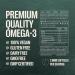 Orlo Vegan Omega 3 Algae Oil 1000mg - Natural Icelandic Nordic Omega-3 EPA & DHA Supplement - Fish Oil & Krill Alternative for Heart & Brain 60 Easy-to-Swallow Burpless Mini Softgels 60 Softgels (1 Pack) - Buy Online on GoSupps.com
