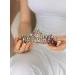 SWEETV Iridescent Crystal Queen Crown - Multicolored Wedding Tiara for Bride & Prom Headpieces - Buy Online on GoSupps.com