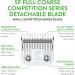Wahl Competition #5F Interchangeable Blade Set - 6mm Precision for Professional Grooming | International Shipping - Buy Online on GoSupps.com