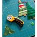 OLFA 60mm Ergonomic Rotary Cutter (RTY-3/DX) - Quilting & Sewing Tool with Blade Cover & Trigger - Includes Replacement Blade (RB60-1) - Buy Online on GoSupps.com