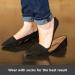 BraceAbility Medial & Lateral Heel Wedge Silicone Insoles (Pair) - Corrective Shoe Inserts for Foot Alignment, Knock Knee, Bow Legs, Osteoarthritis - Buy Online on GoSupps.com