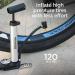 Schwinn Air Sport Mini Bike Pump | Frame-Mounted Pump with Gauge | Fits Schrader & Presta Valve | Compact & Versatile - Buy Online on GoSupps.com