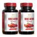 URIC Acid Complex - Tart Cherry Milk Thistle Devils Claw Selery Seed Chanca Piedra Turmeric Uric Acid Supplement - 2 Bottles 120 Capsules