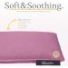 Grain Cushion - Harmatic Cotton Cushion 46x12 cm Wheat-Filled Soft Spelled Cushion for Back Neck & Shoulder Pain Relief - Violet Gift Idea - Buy Online on GoSupps.com