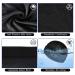 Molain Silk Durag Wave Cap Set for Men, Women & Kids - 6 Pack Black Wave Caps for 360 540 720 Waves - Soft & Breathable Satin Durag Collection - Buy Online on GoSupps.com