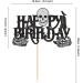 Ercadio 1 Pack Halloween Skull Cake Toppers Glitter Skull Happy Birthday Cupcake Picks Halloween Birthday Cake Picks for Halloween Theme Party Cake Decor Supplies 10 - Buy Online on GoSupps.com