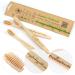 Premiumswede Bamboo Toothbrushes Soft Bristles Adult - 8 Pack | Eco-Friendly & Biodegradable Wooden Toothbrushes - Buy Online on GoSupps.com