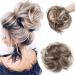 Thick 80g large hair part hair tie extensions messy bun dutt updos voluminous like real hair hair extension bun hair extensions brown to blond bleaching