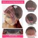 Reddish Brown #33 28 Inch Body Wave HD Lace Front Wig | 180% Density Brazilian Virgin Human Hair | Pre Plucked, Glueless & With Baby Hair | For Black Women - Buy Online on GoSupps.com