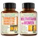Quercetin with Bromelain & Turmeric Curcumin & Complete Multivitamin for Women
