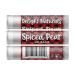 Fall Flannels Lip Balm Gift Set - Kettle Corn Vanilla Chai Spiced Pear & Butter Toffee | Best International Shipping - Buy Online on GoSupps.com