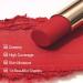 Oulac Soft Matte Red Lipstick & Blush Duo - Cream to Powder Texture | Vegan & Cruelty-Free - Enriched with Rose Oil | 3.6g (Y09) Cranberries - Buy Online on GoSupps.com