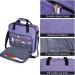 Baglher Purple Embroidery Storage Bag - Large-Capacity Multi-functional Kit Organizer with Shoulder Strap - Ideal for Embroidery Threads and Supplies - Buy Online on GoSupps.com