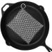 Chain Mail Cast Iron Scrubber, 7"x7" Cast Iron Cleaner Scrubber 316L Chainmail Scrubber for Cast Iron Pan Pot, Metal Scrubber for Skillet, Wok Griddle, BBQ Grills, Steel Wool Scrub Chain Scrubbing 7"*7" (Square)