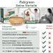 Fabigreen Premium Body Brush - German Made Dry Brush for Cellulite & Lymphatic Drainage | Includes Face Yoga eBook - 100% Natural Bristles & FSC Buchenholz - Buy Online on GoSupps.com