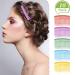 10 Colorful Classic Side Combs | Wide Teeth Hair Clips for Women & Girls - 14 Teeth - Buy Online on GoSupps.com