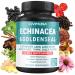 CIVIMUNA Echinacea Extract Capsules with Echinacea Goldenseal Root Elderberry and More - 120 Capsules for 4 Months Supply