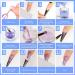 Morovan Acrylic Nail Kit with Drill - Professional Set for Beginners - Glitter Powders, Brush, Forms - DIY Nail Art Extension - Buy Online on GoSupps.com