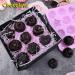 Sakolla 3 Pack Flower Soap Molds - 12 Cavities, Various Shapes - Ideal for Soap, Lotion Bars, Bath Bombs, and Chocolate Candy - Buy Online on GoSupps.com