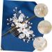 Ipetboom Bridal Comb Pearl Headpiece for Wedding Flower Pearl Hair Accessories Hair Side Comb Wedding Hair Accessories Bride Hair Accessory Bride Headpiece Miss New Chinese Style Hair Comb - Buy Online on GoSupps.com