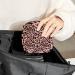 Pink Leopard Print Menstrual Cup & Pad Storage Bag - Portable Feminine Care Pouch (Color 7) - Buy Online on GoSupps.com