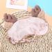  Dioche Cute Sleepping Eyemask Animal Cartoon Style Eye Cover Christmas Deer Snowboard Winter Plush with Blindfold Eyes Sleep Mask Nap Eye Mask for Women (1#) - Buy Online on GoSupps.com