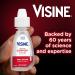 Visine Red Eye Comfort - Fast Redness Relief Eye Drops | Tetrahydrozoline HCl | 0.5 fl. oz (Pack of 2) | International Shipping - Buy Online on GoSupps.com