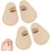 4 Piece Small Separator Hammer Straightener Splint Regulator Pain Relief Metatarsal Support Loop Guard Alignment Corrector Wrap for Tendon Claw Curled Crooked Overlapping Broken Toe Surgery