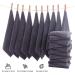 MOONQUEEN Ultra Soft Coral Velvet Washcloths - 12x12 inches, 24 Pack - Quick Drying & Highly Absorbent - Bath, Spa, Facial, Fingertip Towel Set (Grey) - Pack of 24 - Buy Online on GoSupps.com
