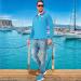 Nebulus Men's SKANDINAVIA Fleece Sweater - Warm Half Zip Fleece in M Malibu | International Shipping - Buy Online on GoSupps.com
