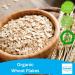 Organic Wheat Flakes 1kg | Certified Organic by Fenbrook Organic - Buy Online on GoSupps.com